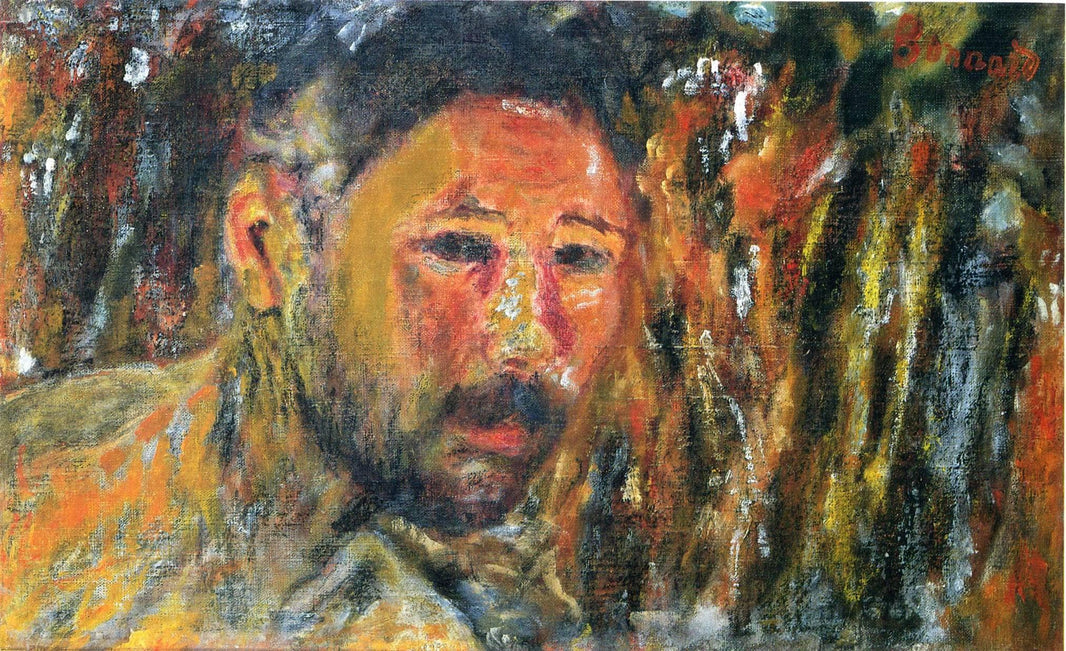 Self Portrait with a Beard by Pierre Bonnard — hand-painted portrait oil painting reproduction on canvas