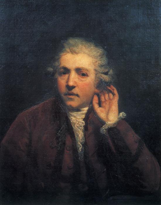 Self-portrait as a Deaf Man - Joshua Reynolds