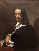 Self-portrait by Jacques Stella — male oil painting wall art, Baroque