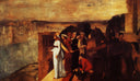 Semiramis Building Babylon by Edgar Degas — group oil painting wall art, Impressionism