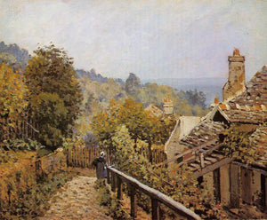 Sentier de la Mi Cote, Louveciennes - Alfred Sisley