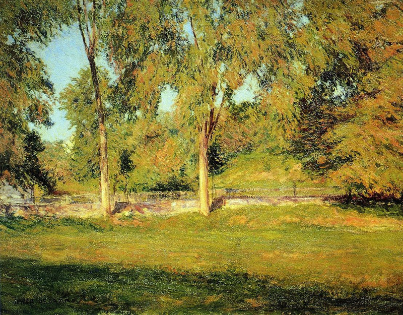 September Afternoon on gallery wrap