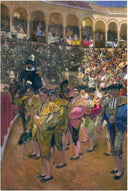 Seville, the Bullfighters by Joaquín Sorolla — hand-painted cultural oil painting reproduction on canvas