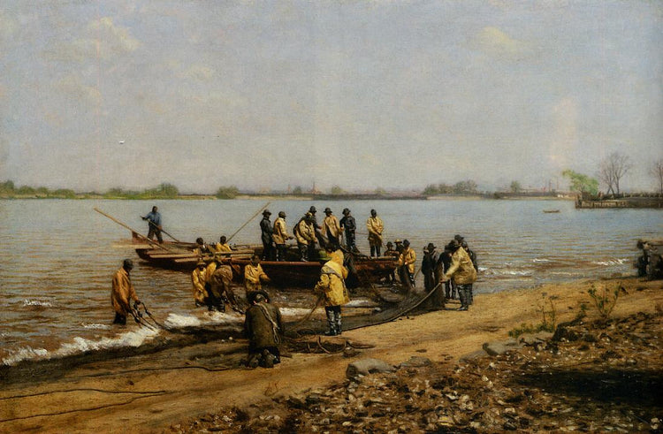 Shad Fishing at Gloucester on the Delaware River - Thomas Eakins