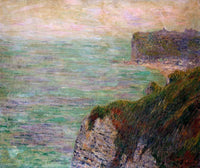 Shadows on the Sea by Gustave Loiseau — hand-painted landscape oil painting reproduction on canvas