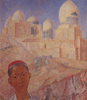 Shah-i-Zinda - Kuzma Petrov-Vodkin