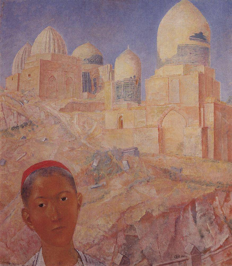 Shah-i-Zinda - Kuzma Petrov-Vodkin