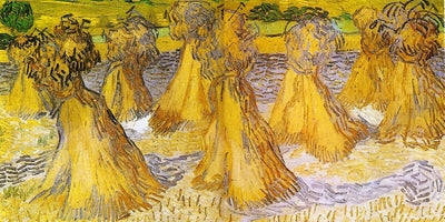 Sheaves of Wheat in entryway
