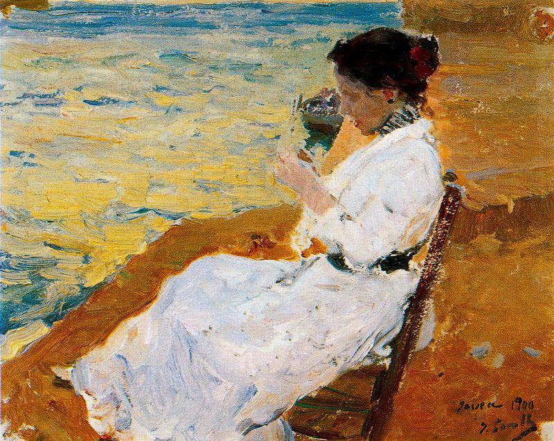 Shell in Jávea - Joaquín Sorolla