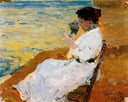 Shell in Jávea by Joaquín Sorolla — hand-painted portrait oil painting reproduction on canvas