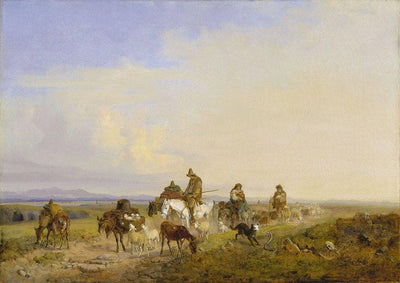Shepherd in The Roman Campagna in entryway