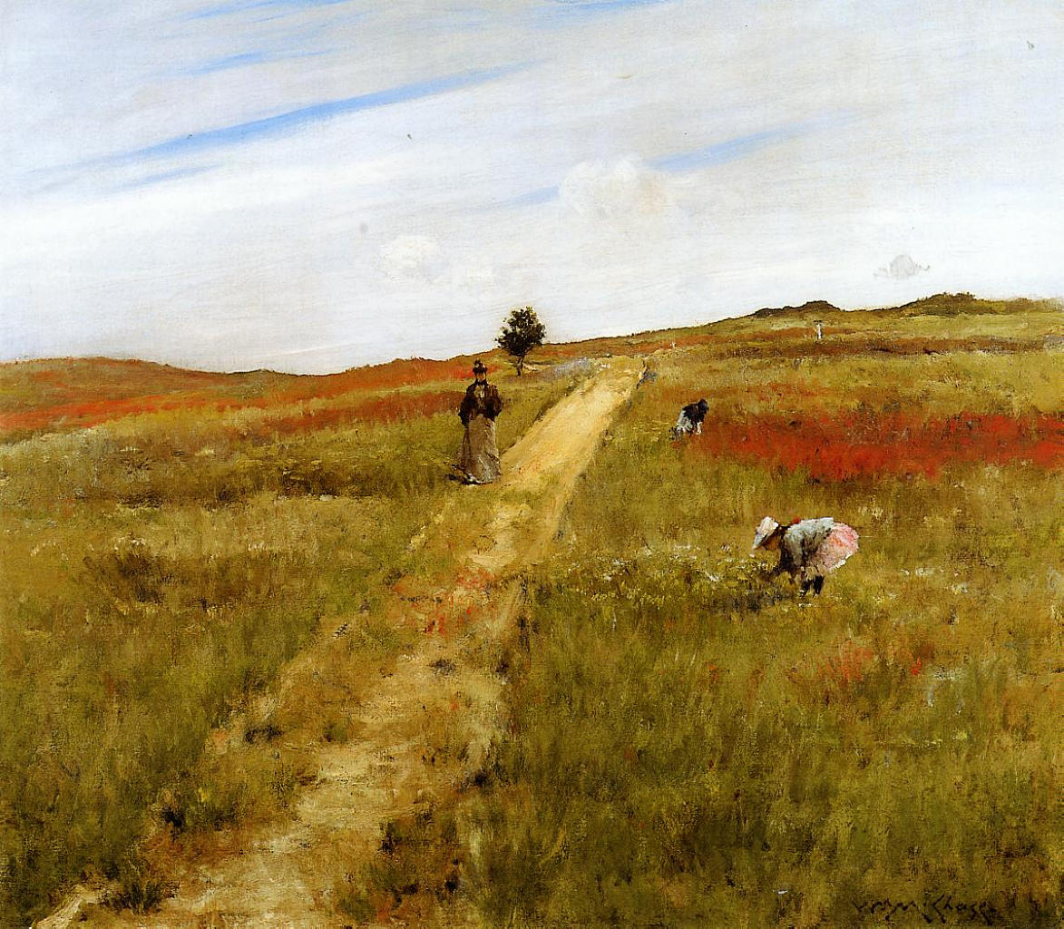 Shinnecock Hills (Shinnecock Hills Autumn) - William Merritt Chase