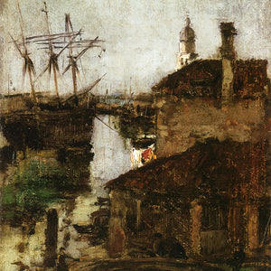 Ship and Dock, Venice