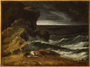 Shipwreck by Théodore Géricault — hand-painted landscape oil painting reproduction on canvas