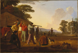 Shooting for the Beef - George Caleb Bingham