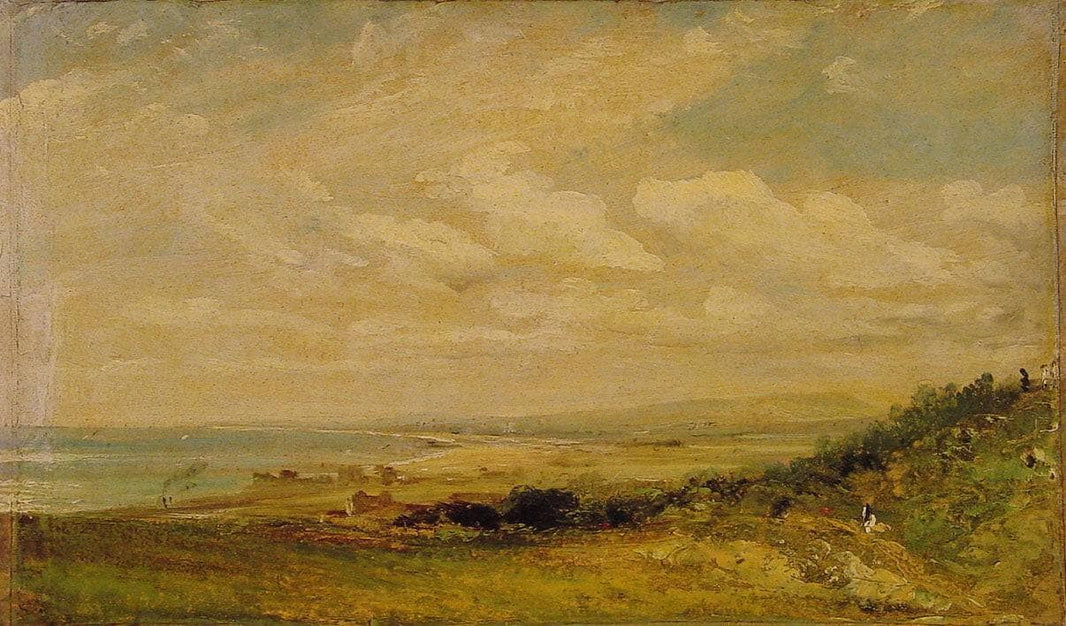 Shoreham Bay near Brighton by John Constable — hand-painted eco oil painting reproduction on canvas