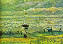 Shores of Scheveningen by Vincent van Gogh — hand-painted landscape oil painting reproduction on canvas
