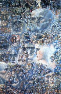 Shostakovich's First Symphony by Pavel Filonov — hand-painted abstract oil painting reproduction on canvas