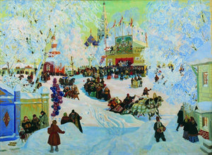 Shrove-Tide - Boris Kustodiev