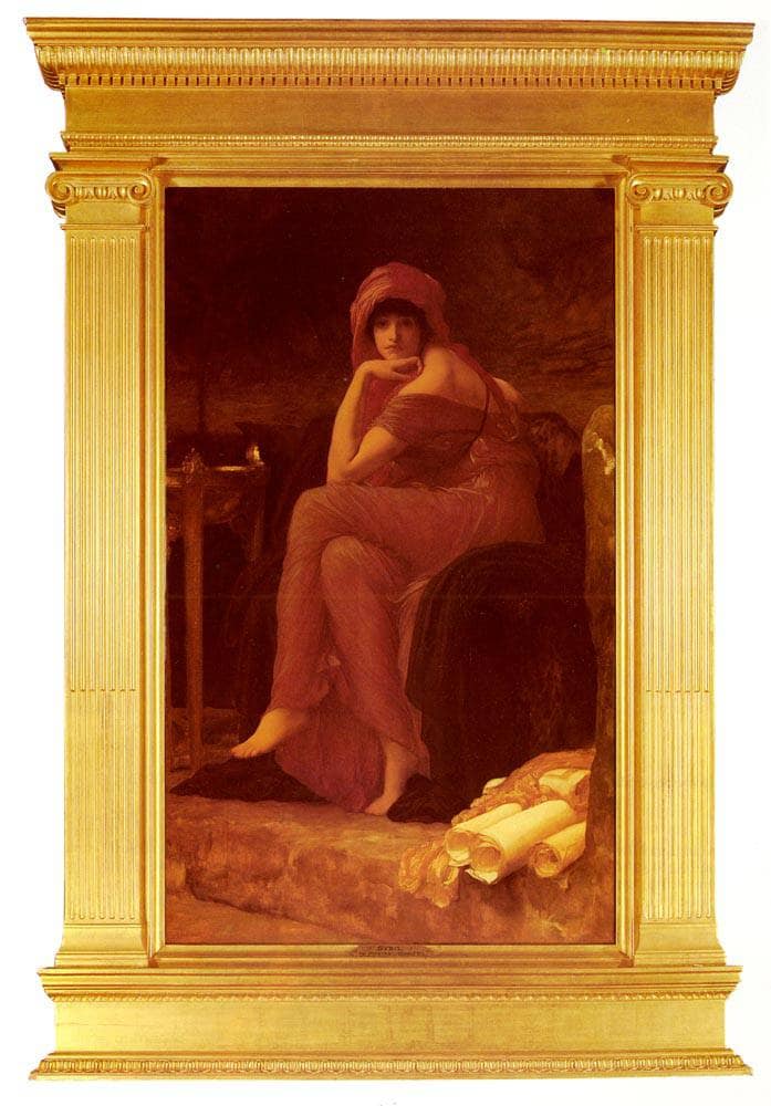 Sibyl by Frederic Leighton — hand-painted cultural oil painting reproduction on canvas