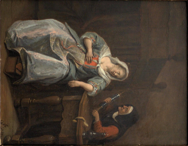 Sick woman