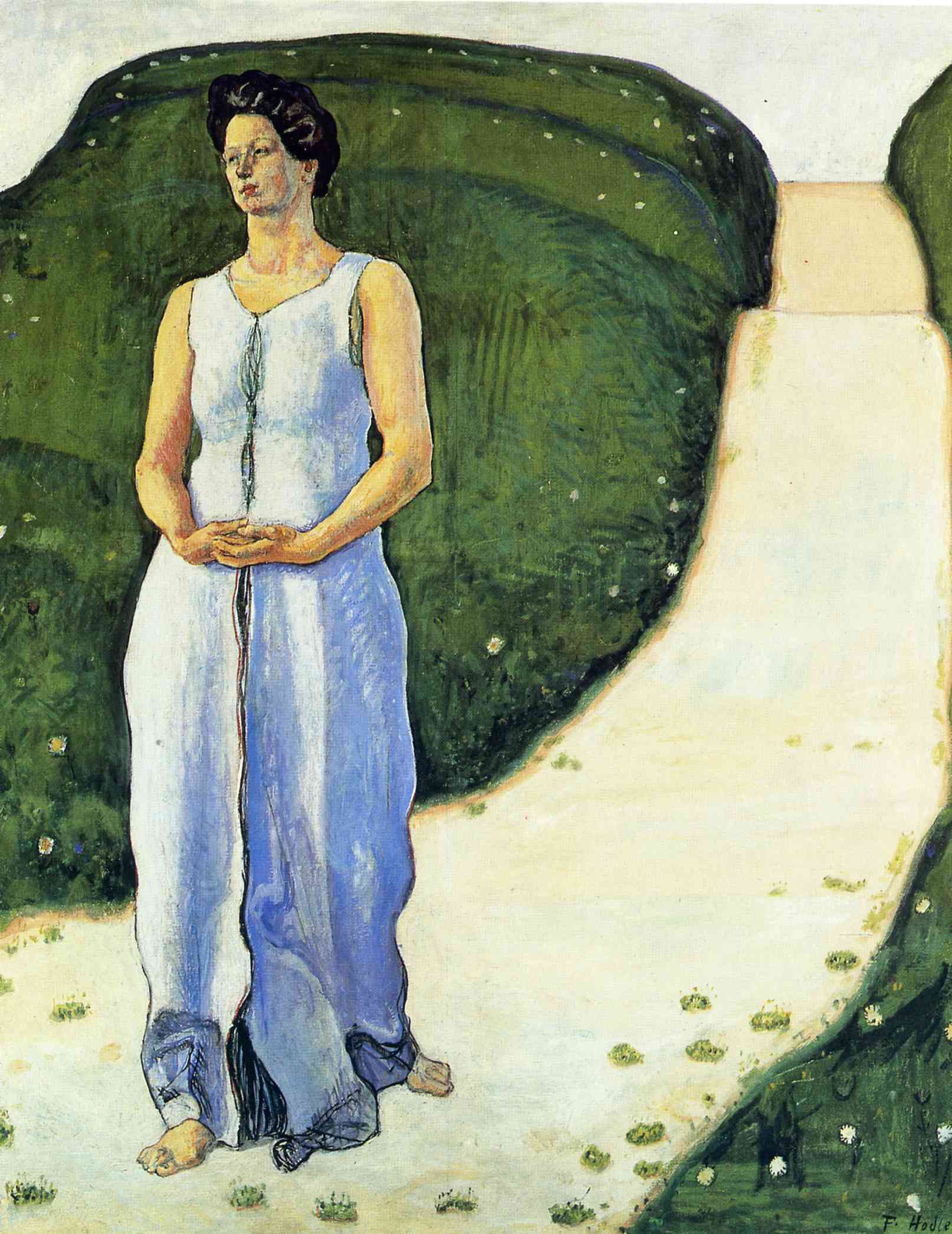 Silence of the Evening - Ferdinand Hodler