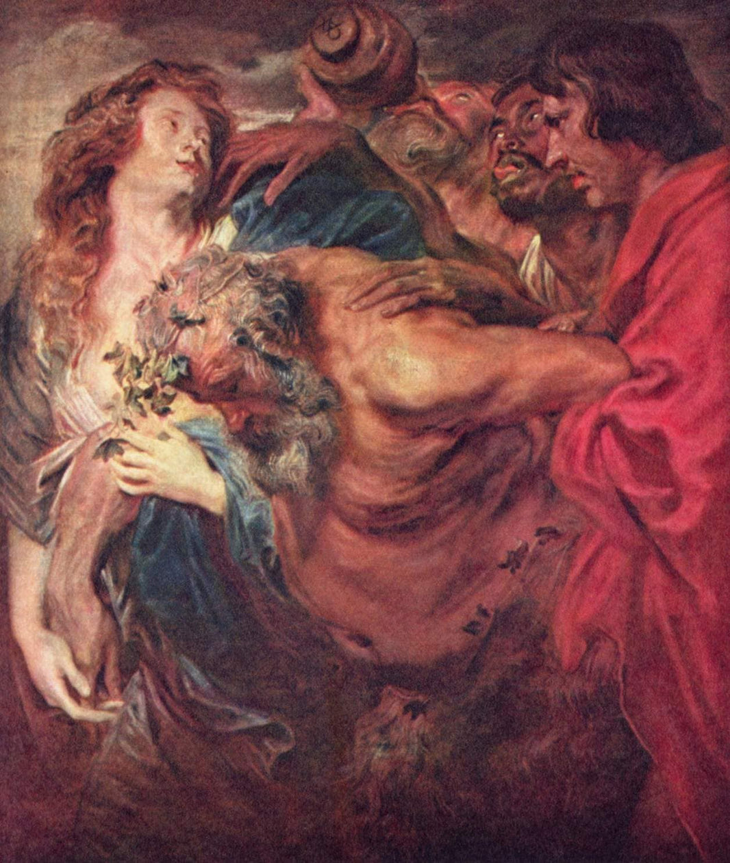 Silenus Drunk by Anthony van Dyck — hand-painted cultural oil painting reproduction on canvas