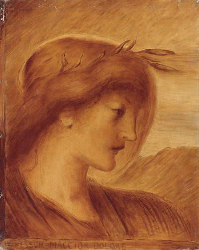 Nessun Maggior Dolore by Simeon Solomon — oil painting reproduction