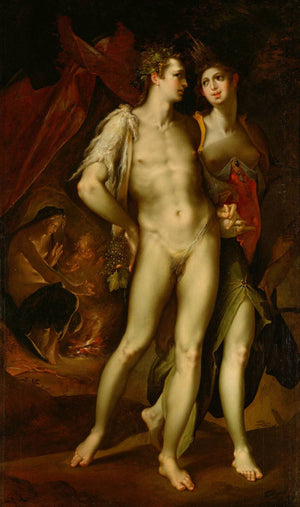 Sine Cerere and Baccho Friget Venus - Bartholomeus Spranger