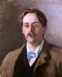 Sir Edmund Gosse by John Singer Sargent — hand-painted portrait oil painting reproduction on canvas