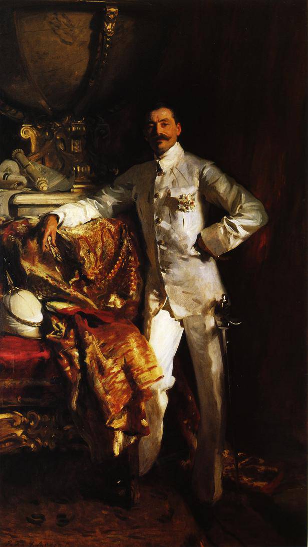 Sir Frank Swettenham - John Singer Sargent