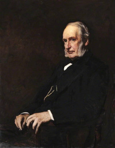 Sir George Johnson by Frank Holl — oil painting reproduction