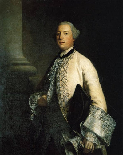 Sir John Molesworth in master bedroom