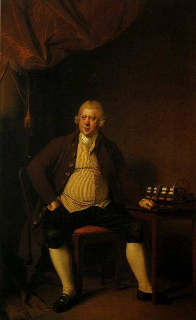 Sir Richard Arkwright in apartment