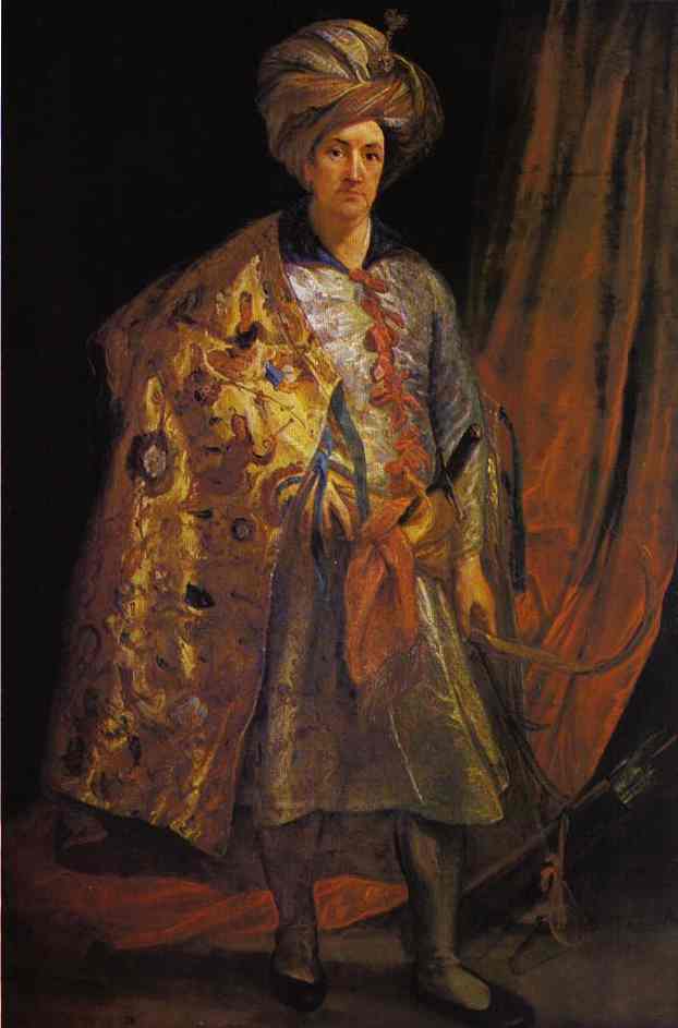Sir Robert Sherly by Anthony van Dyck — hand-painted portrait oil painting reproduction on canvas