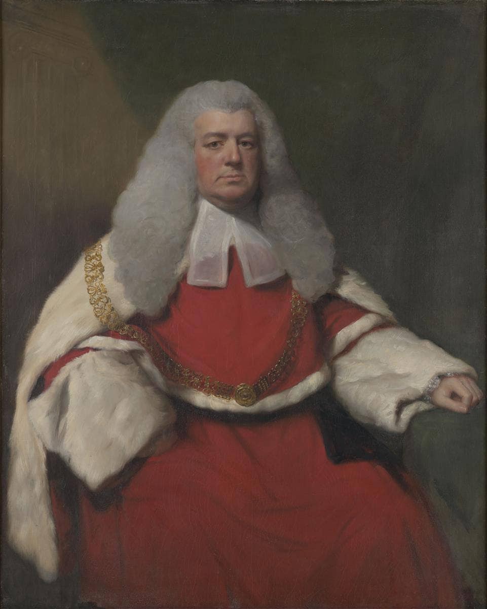 Portrait of Sir James Eyre