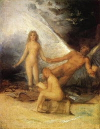 Sketch for Truth Rescued by Time, Witnessed by History by Francisco Goya — hand-painted cultural oil painting reproduction on canvas