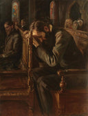 Slavic Souls (âCrime and Punishmentâ) by Nicolae Vermont — group oil painting wall art, Realism