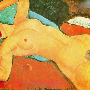Sleeping Nude with Arms Open (Red Nude)