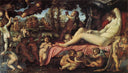 Sleeping Venus by Annibale Carracci — hand-painted cultural oil painting reproduction on canvas