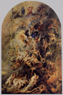 Small Last Judgement by Peter Paul Rubens — religious oil painting wall art, Baroque