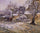 Snow at Montfoucault in study