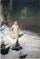 Snow Maiden in kitchen