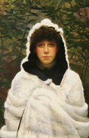 Snowbound by John Atkinson Grimshaw — hand-painted portrait oil painting reproduction on canvas