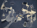 Soft Night by Arshile Gorky — hand-painted abstract oil painting reproduction on canvas