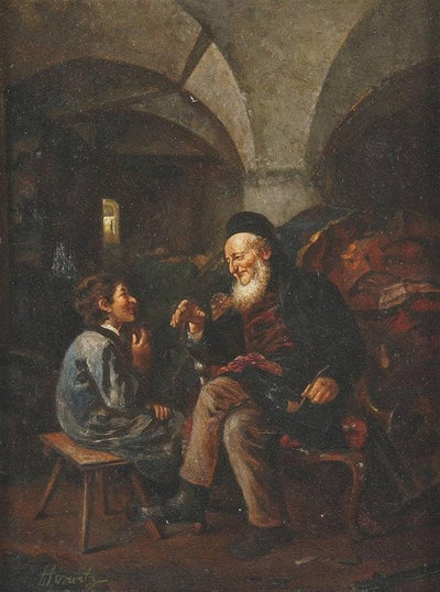 Solomonic wisdom in entryway