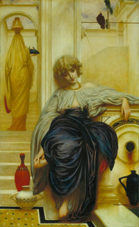 Songs without Words by Frederic Leighton — hand-painted cultural oil painting reproduction on canvas