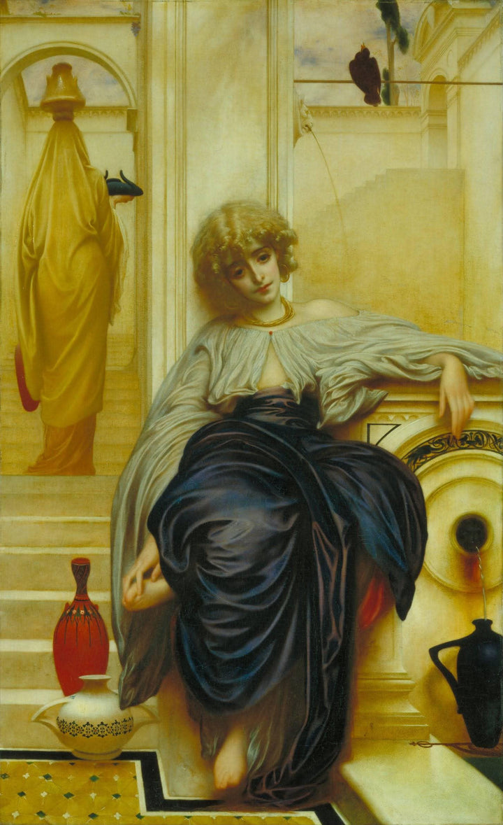 Songs without Words by Frederic Leighton — hand-painted cultural oil painting reproduction on canvas