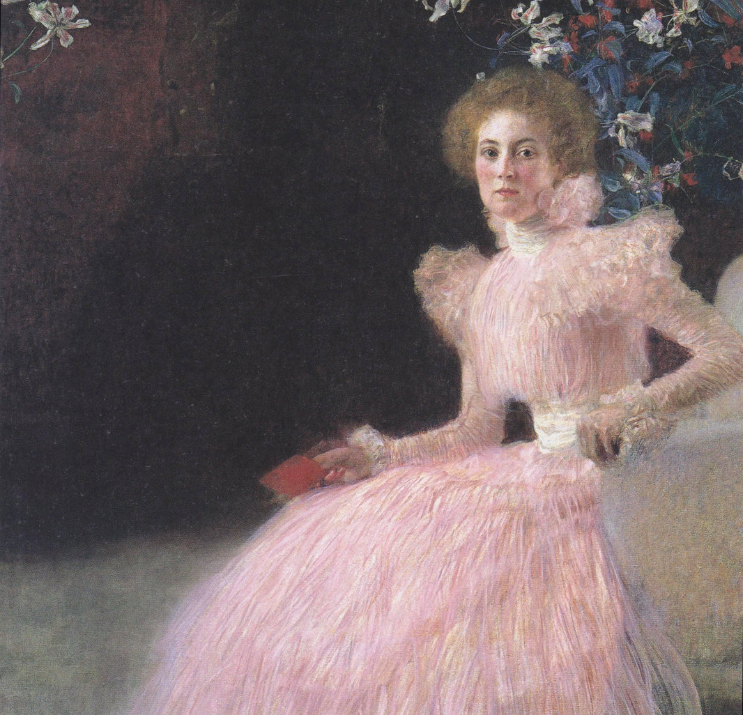 Sonja Knips by Gustav Klimt — hand-painted portrait oil painting reproduction on canvas