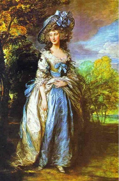 Sophia Charlotte, Lady Sheffield by Thomas Gainsborough — oil painting reproduction